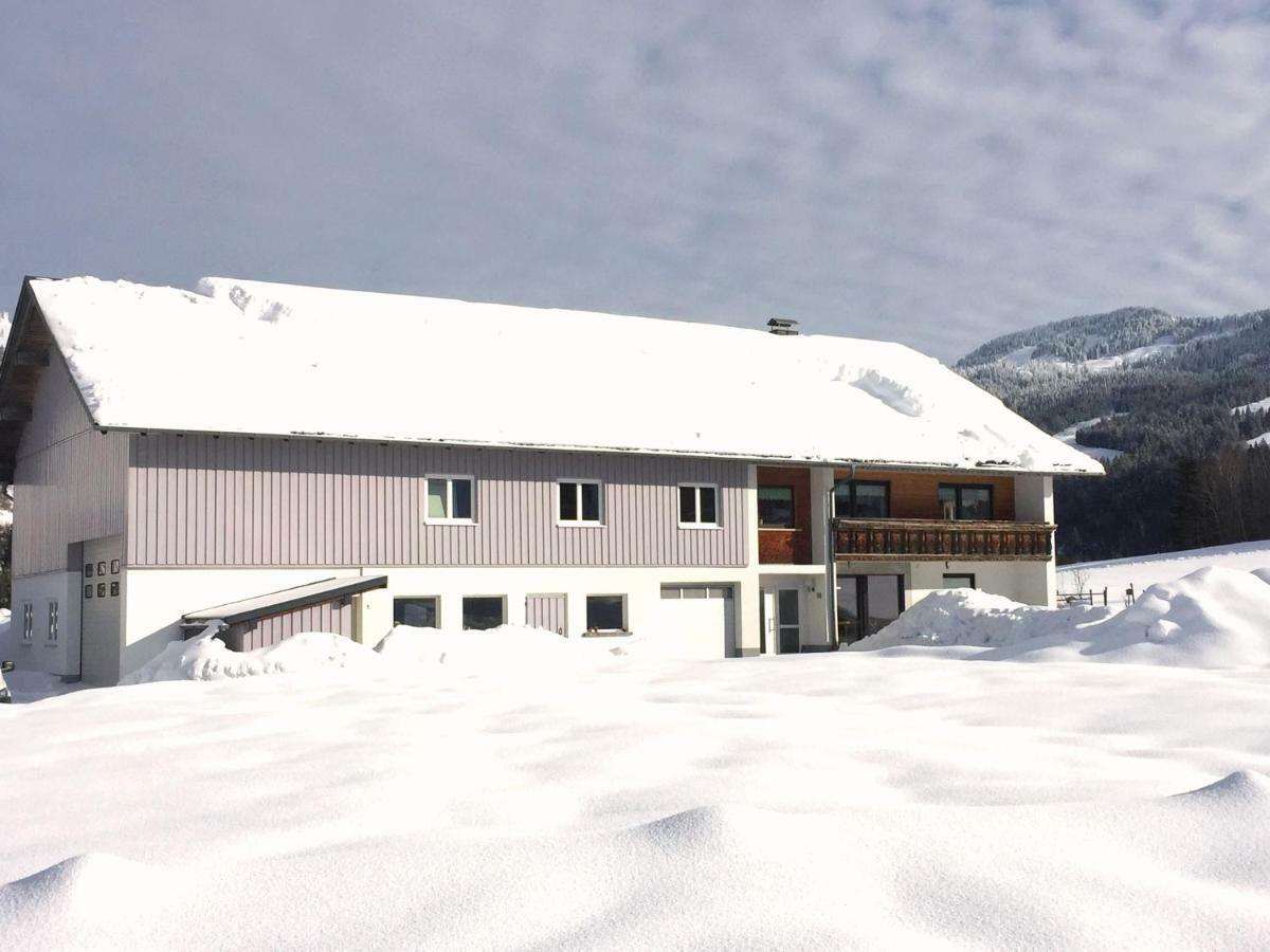 Ferienwohnung Bechter Hittisau Bagian luar foto